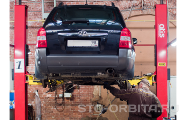 Почему для ремонта  Hyundai Tucson 2007 лучше выбрать  СТО «Орбита»?