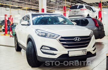 Замена свечей зажигания Хендай Туссан 3 (подробные фото)