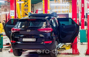 Замена топливного фильтра Хендай Туссан 3 (подробные фото)