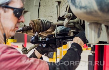 Замена амортизаторов и переднего рычага Хендай ix35  (подробные фото)