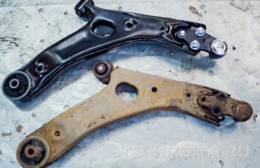 Замена амортизаторов и переднего рычага Хендай ix35  (подробные фото)