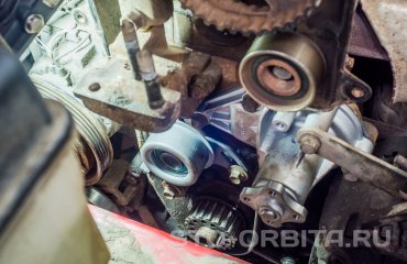 Замена помпы Хендай Гетц (подробные фото)