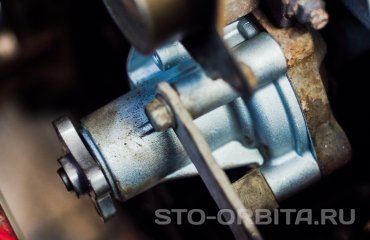 Замена помпы Хендай Гетц (подробные фото)