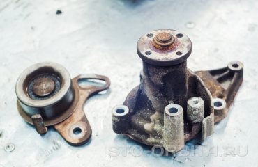 Замена помпы Хендай Гетц (подробные фото)