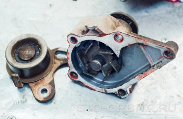 Замена помпы Хендай Гетц (подробные фото)