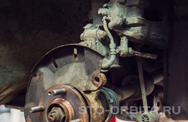 Замена тормозных колодок и дисков Хендай Солярис (подробные фото)