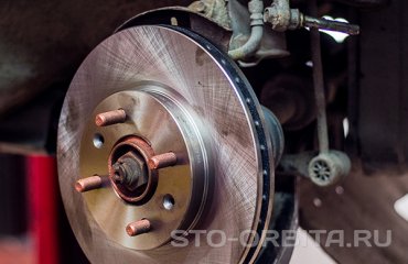 Замена тормозных колодок и дисков Хендай Солярис (подробные фото)