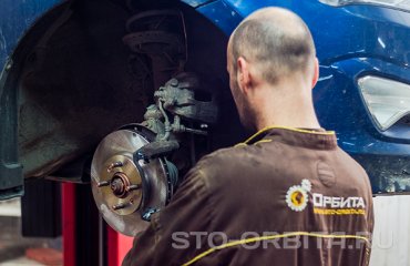 Замена тормозных колодок и дисков Хендай Солярис (подробные фото)