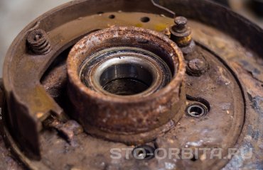 Замена задних ступичных подшипников Хендай Туссан (подробные фото)